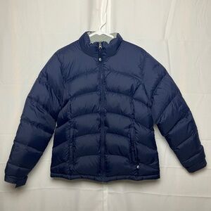 L.L. Bean Blue Down Puffer Jacket Men’s Medium